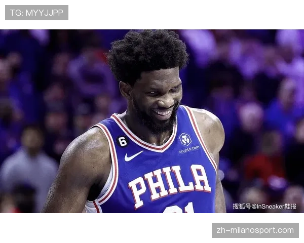 官方：76人队中锋乔尔-恩比德获评上周东部最佳球员